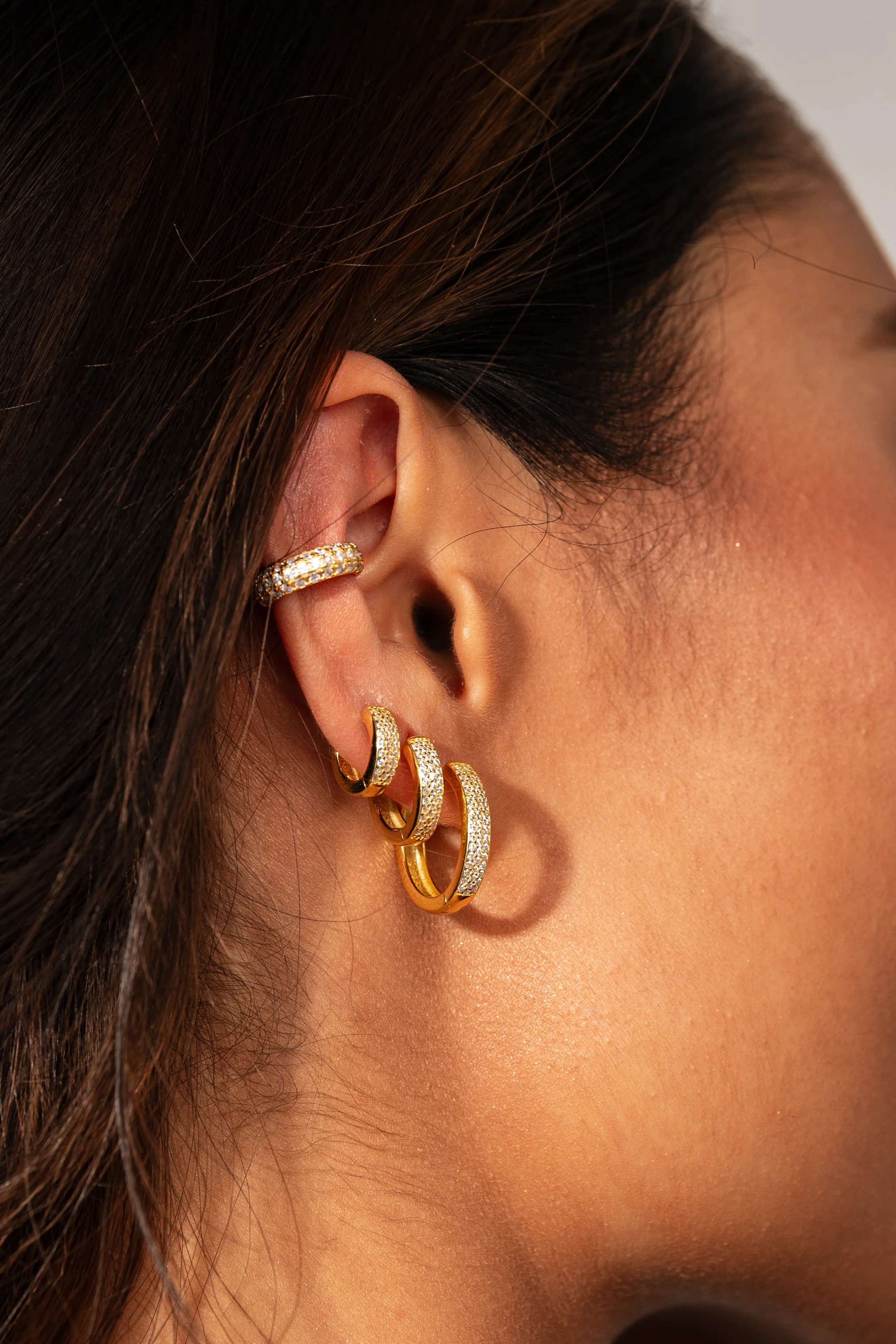 Pave Cuff in Gold - Image 3